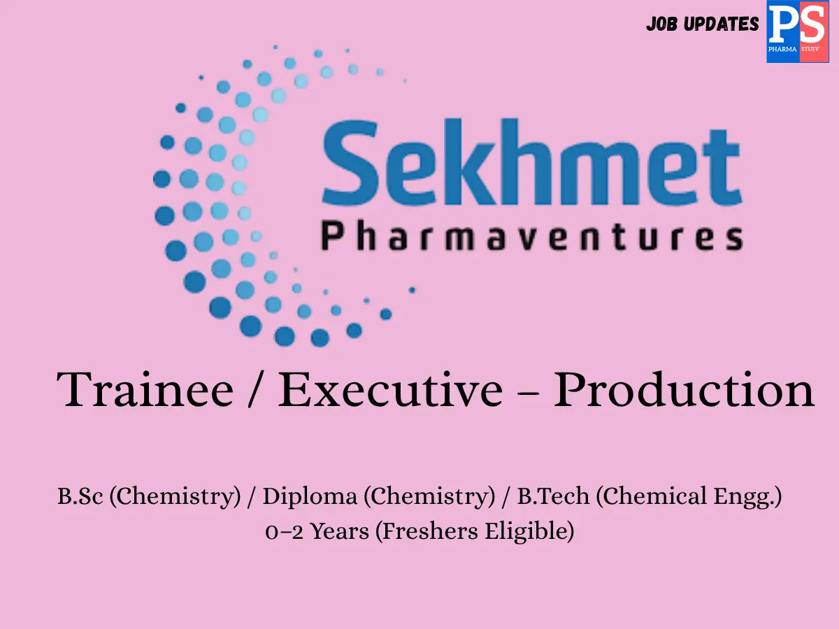 Sekhmet Pharma walk in Production