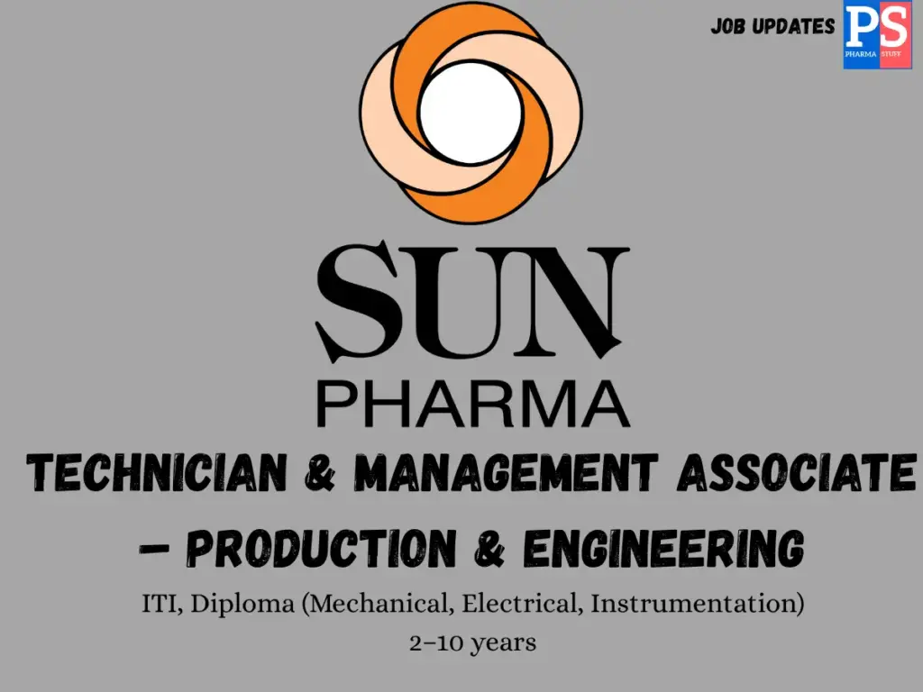Sun Pharma Walk-in Production & Engineering