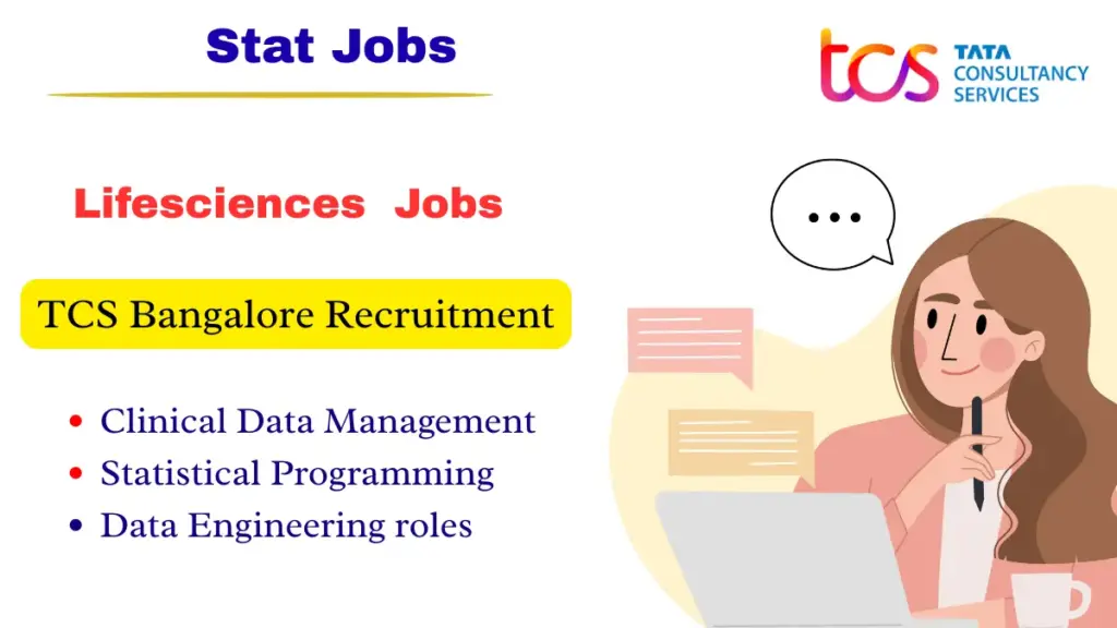 TCS Hiring for CDM, Statistical Programming, and Data Engineering roles