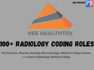 Vee Healthtek walk-in Radiology Medical Coders