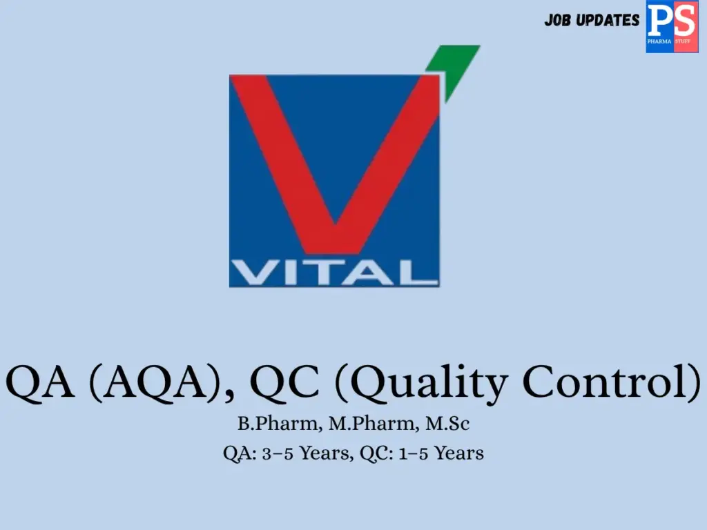 Vital Therapeutics Walk-In QA & QC