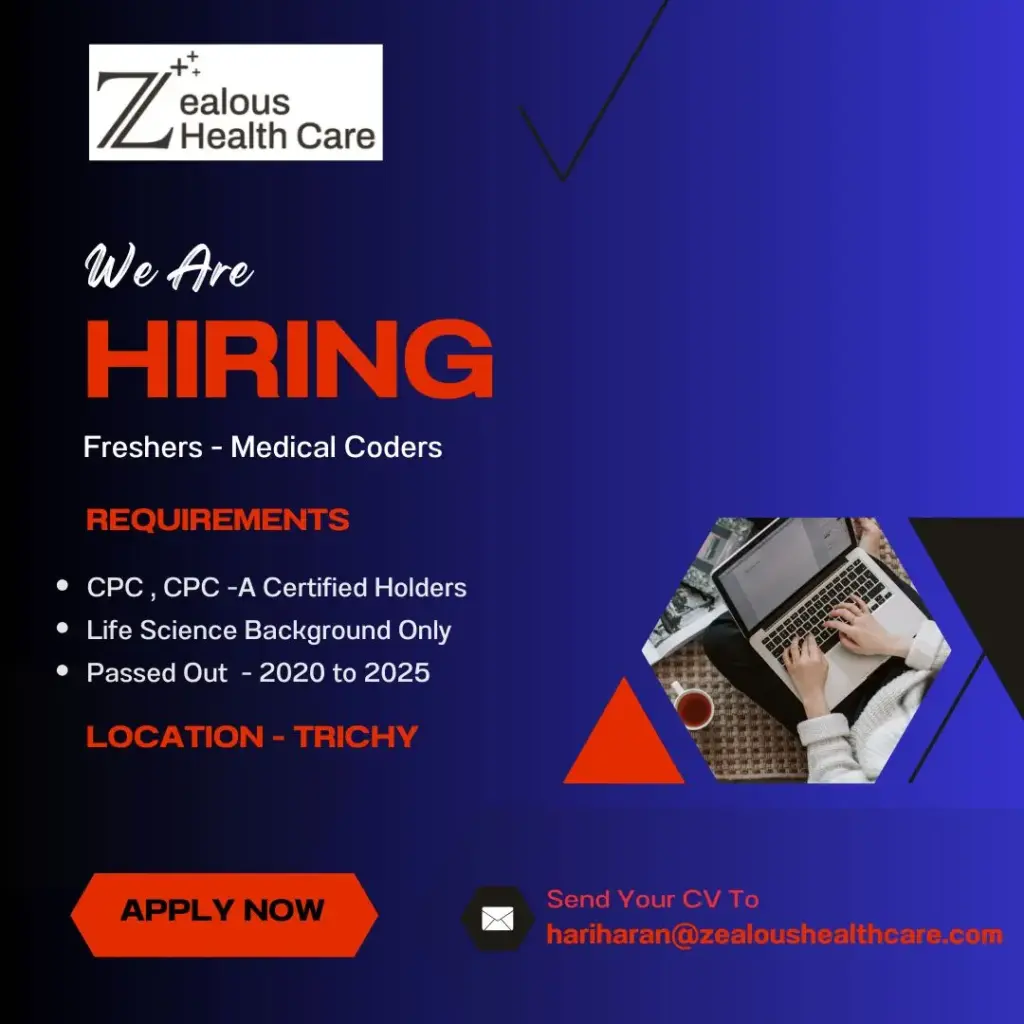 Zealous Health Hiring Medical Coders