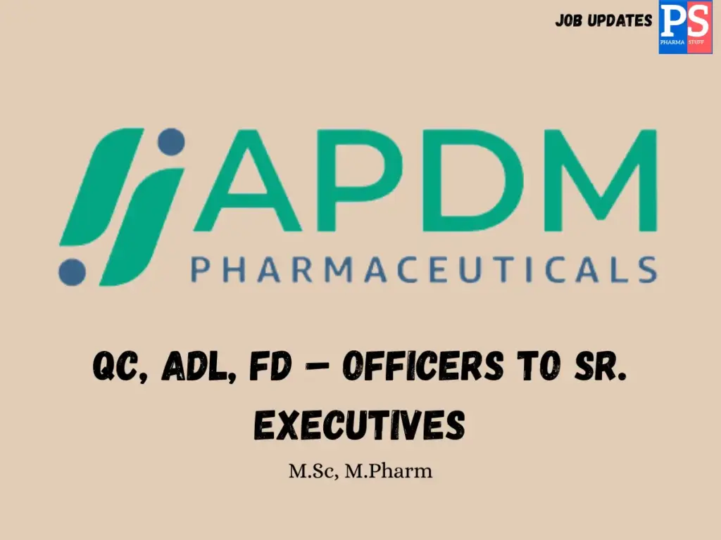 APDM Walk-In QC and R&D
