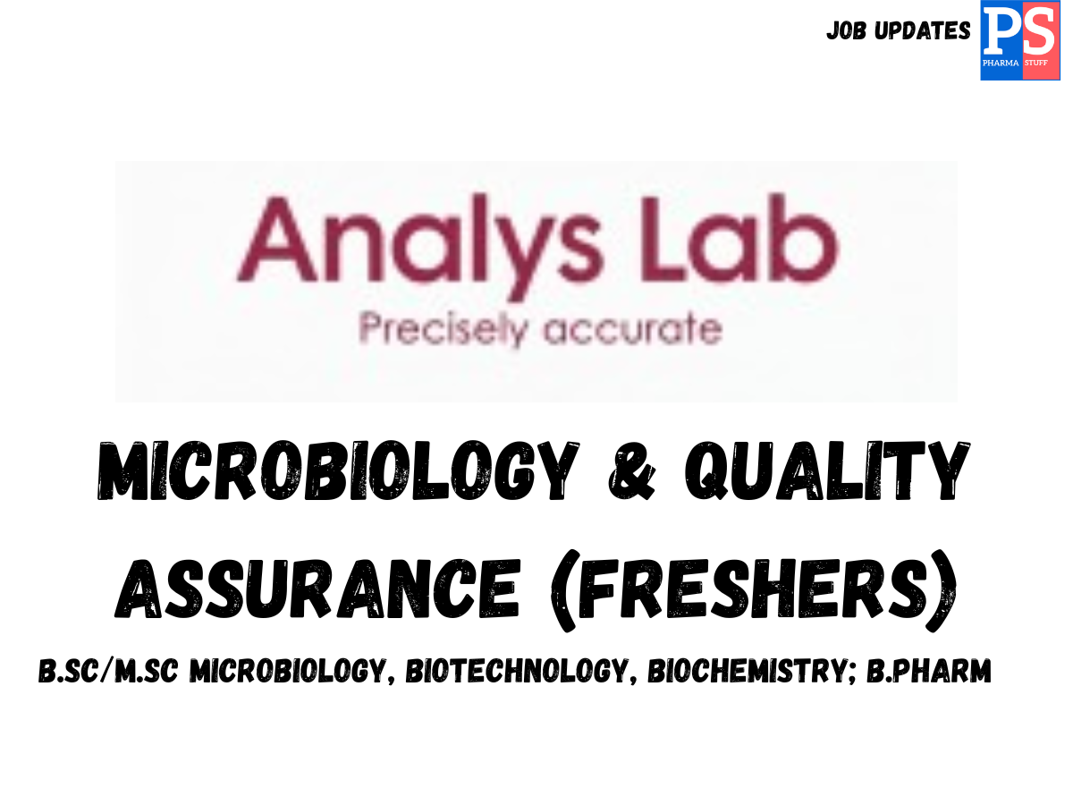 Analys Walk in Lab Microbiology QA