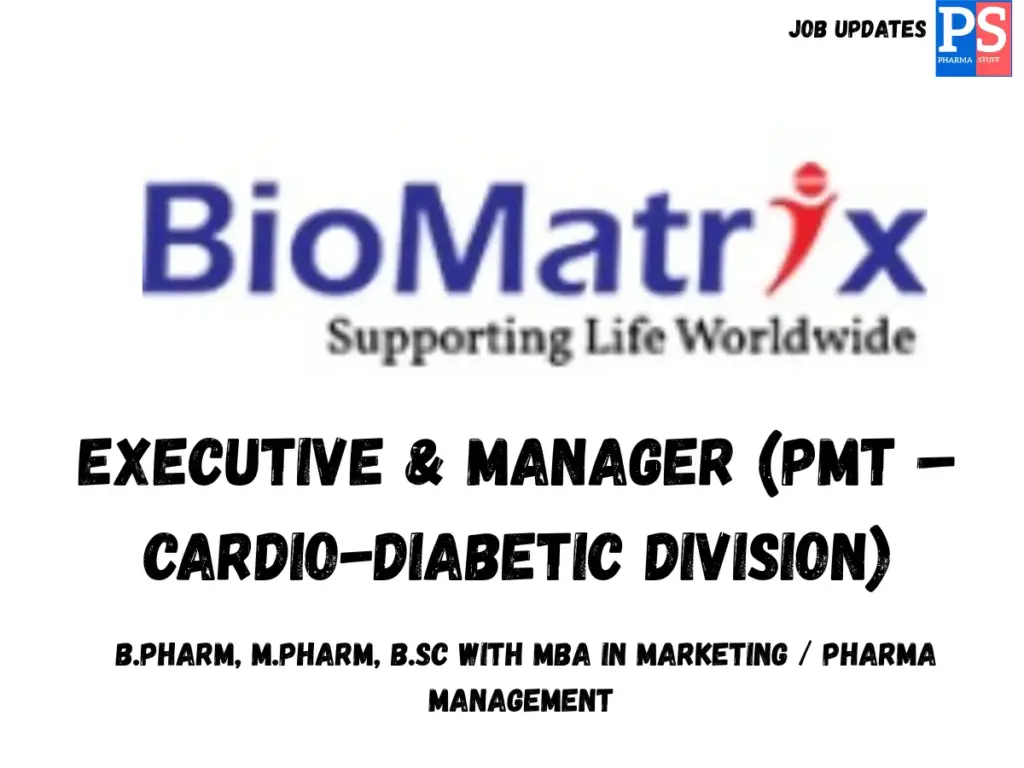 BioMatrix Hiring Executive / Manager