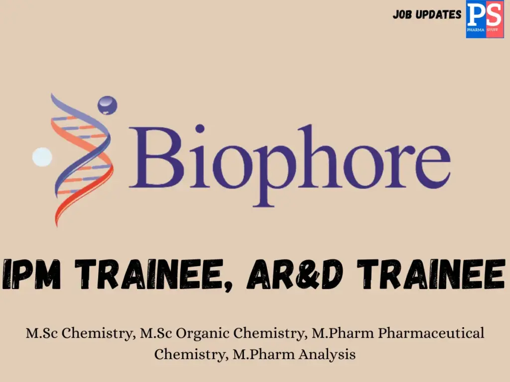 Biophore Walk-in IPM and Analytical R&D