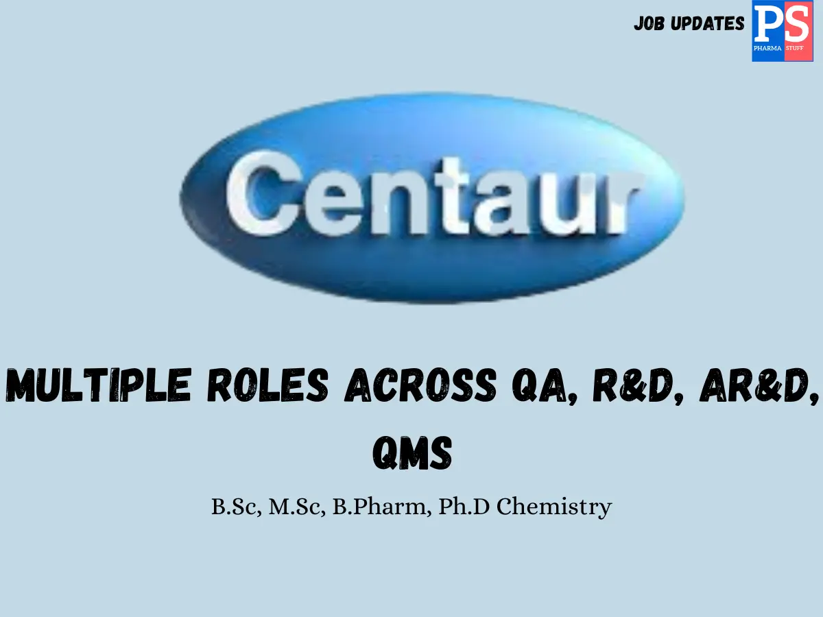 Centaur Hiring QA RD ARD