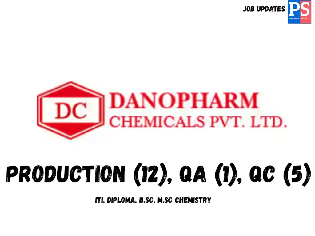 Danopharm Walk-in Production, QA, QC