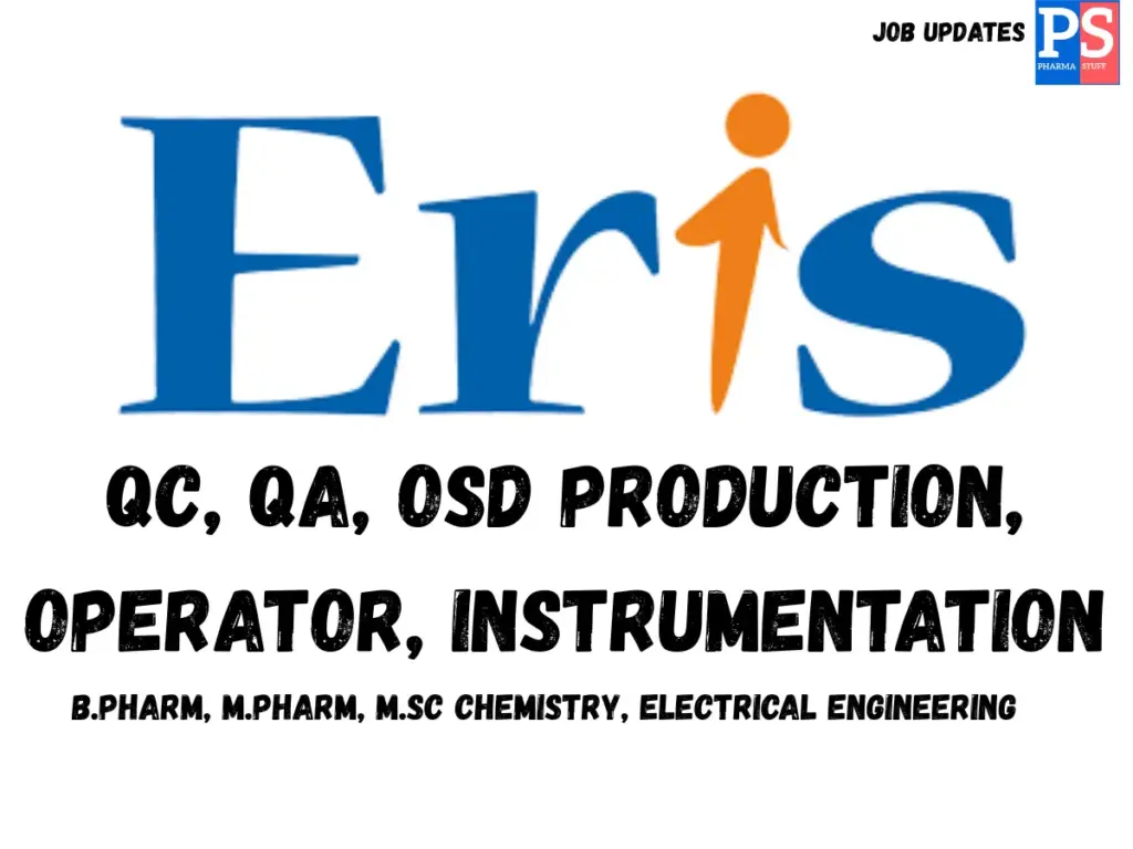 Eris Hiring QC, QA, and Engineering