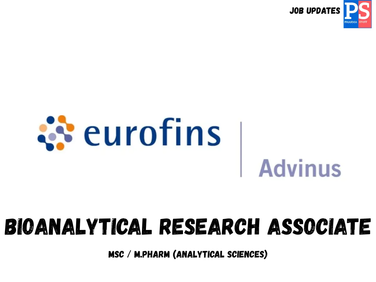 Eurofins Hiring Bioanalytical Research Associates