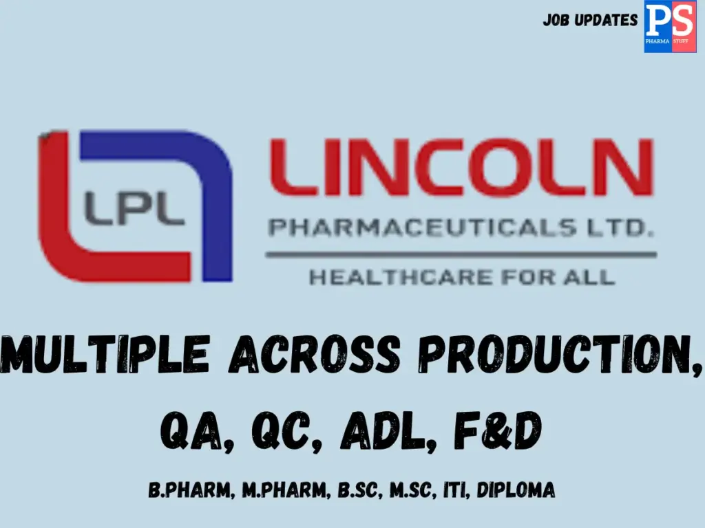 Lincoln Walk-in Production, QA, QC, ADL