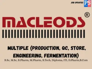 Macleods Walk-In Production, QC, Engineering & Fermentation