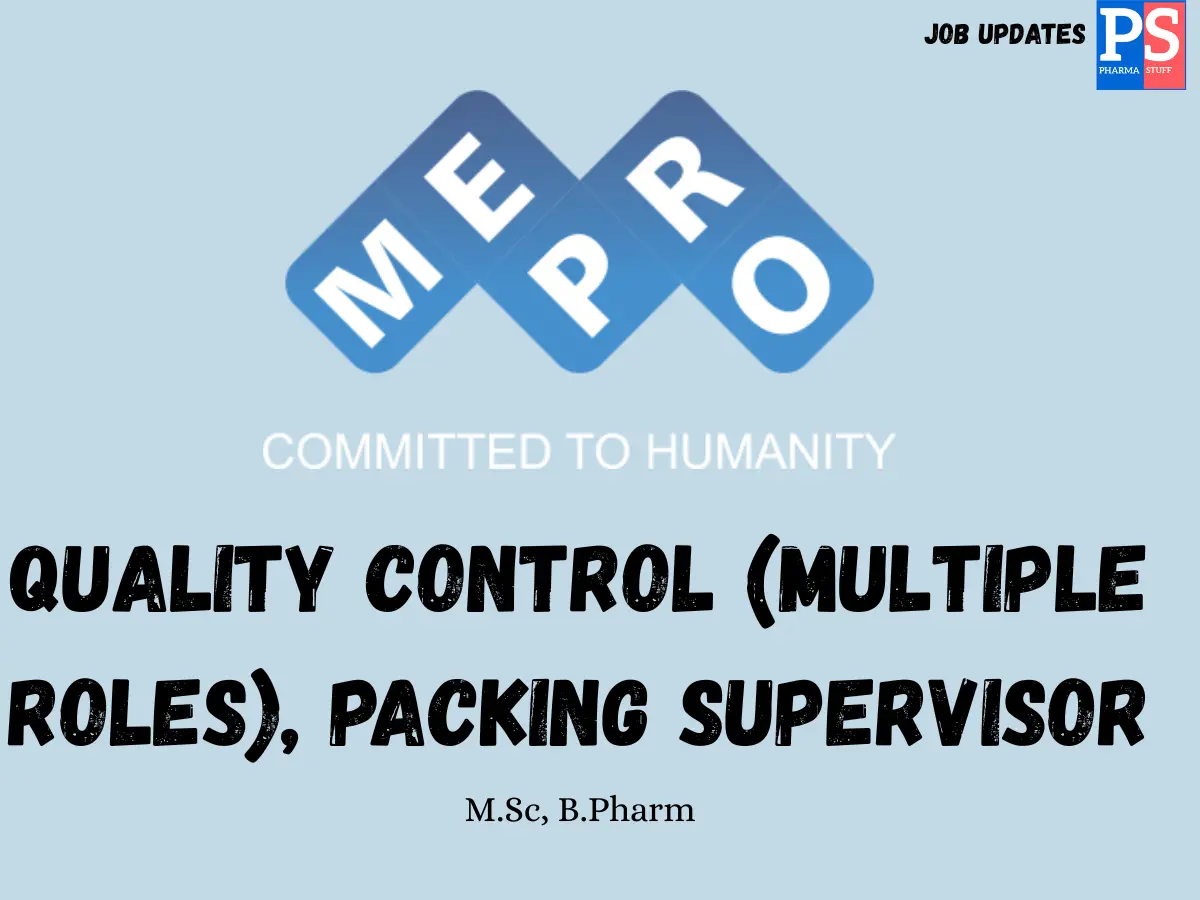 Mepro Pharmaceuticals pvt ltd