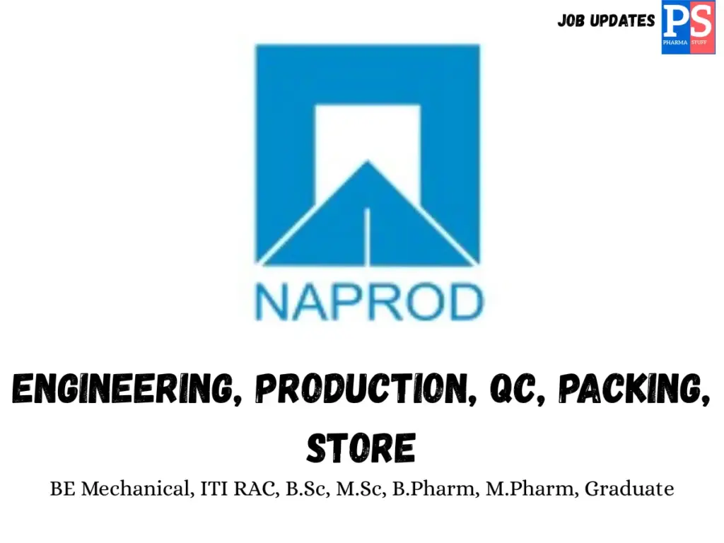 Naprod Walk‑in QC, Production, Engineering