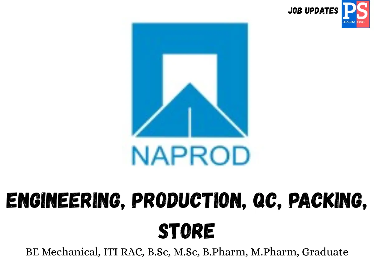 Naprod Walk‑in QC Production Engineering
