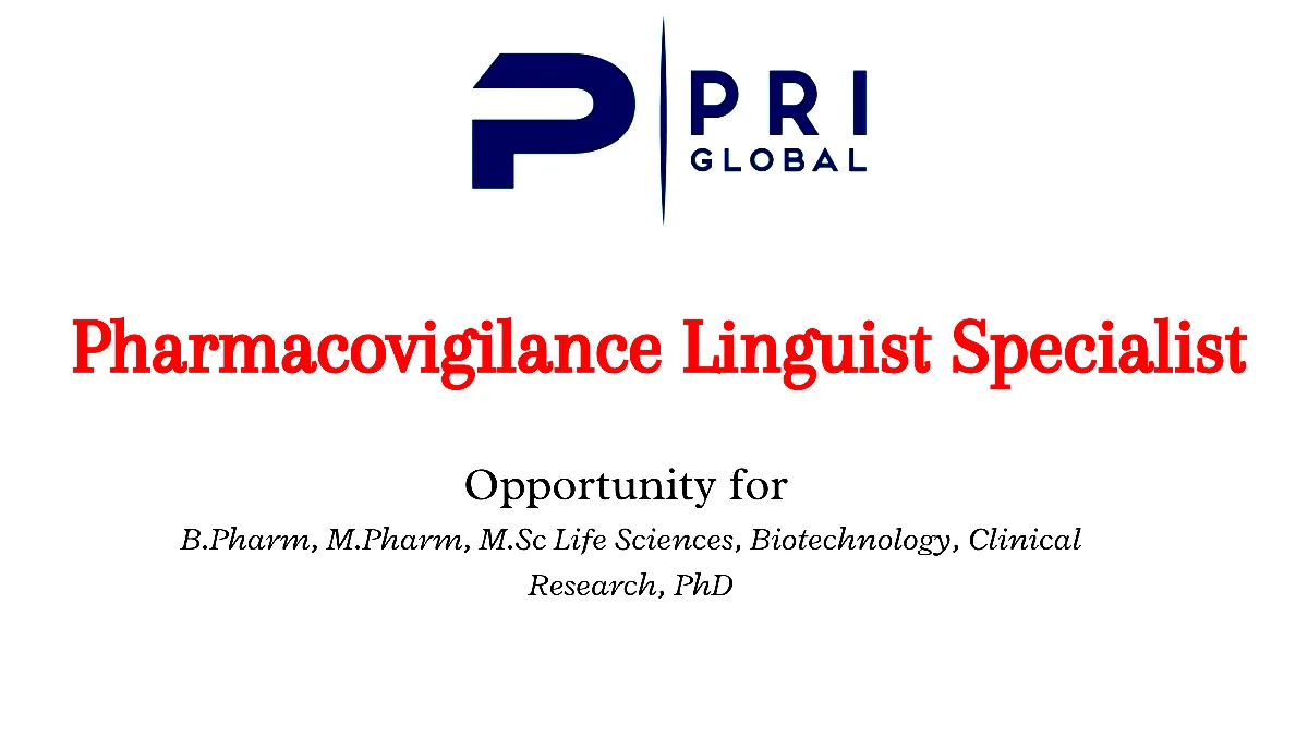 Pharmacovigilance Linguist Specialist – Life Sciences, Bengaluru