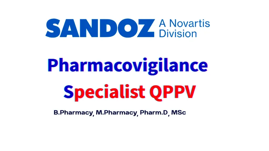 Sandoz India hiring Specialist QPPV