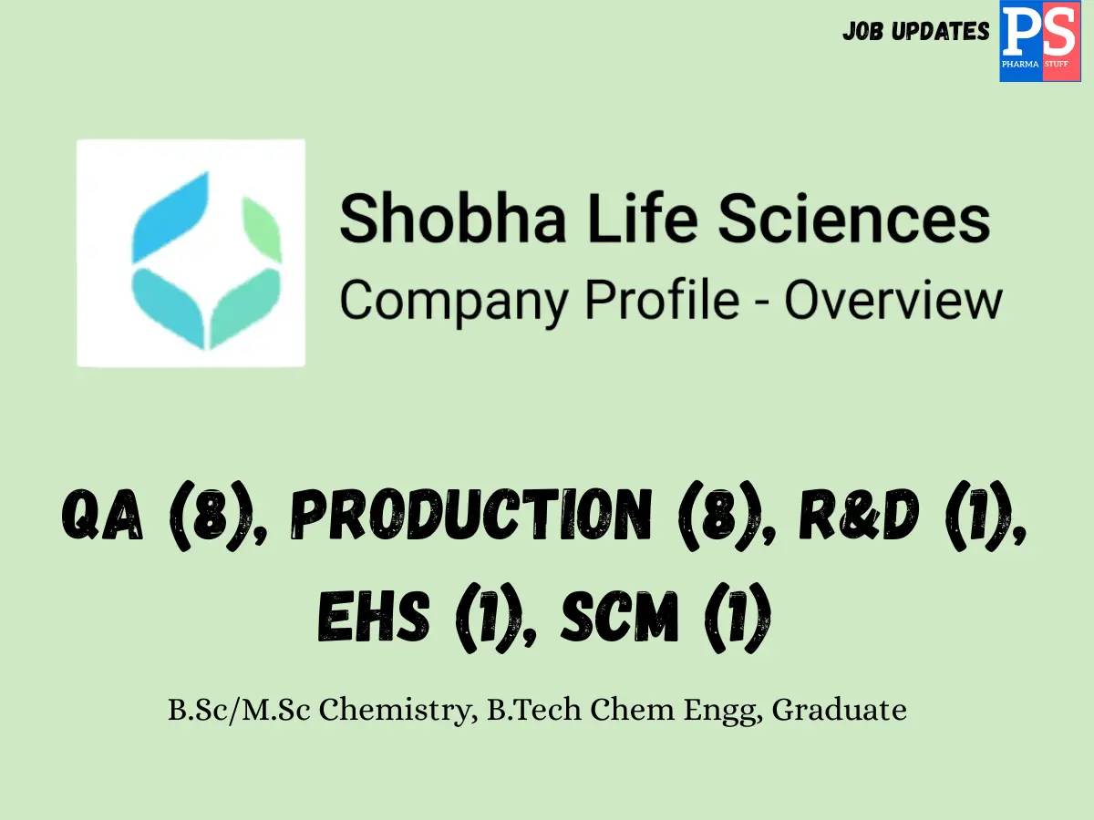 Shobha Life Sciences Pvt. Ltd.