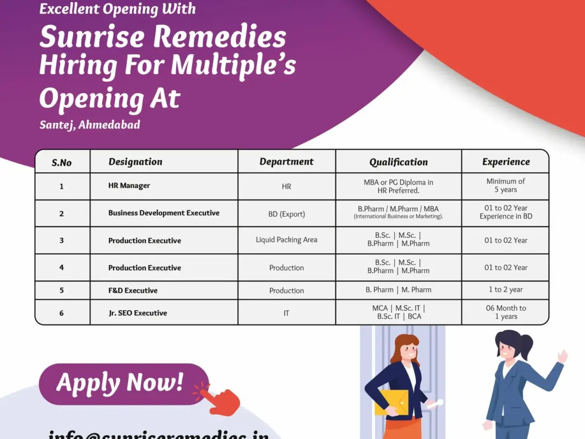 Sunrise® Remedies Pvt. Ltd.