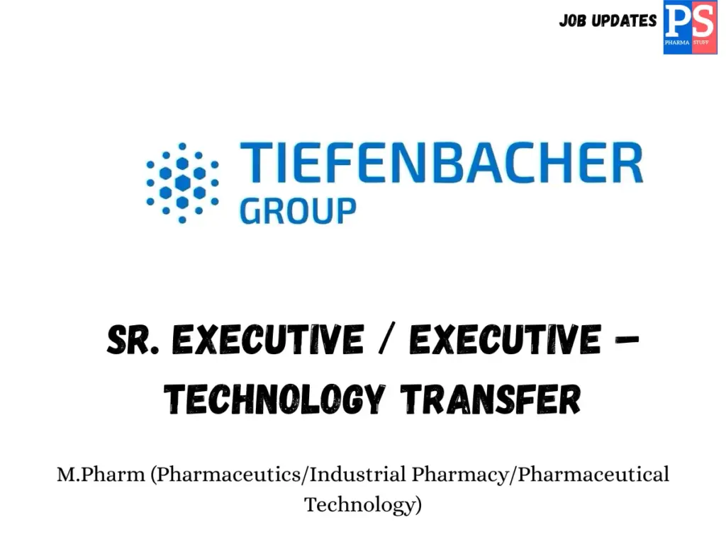 Tiefenbacher Hiring Sr. Executive/Executive – Technology Transfer