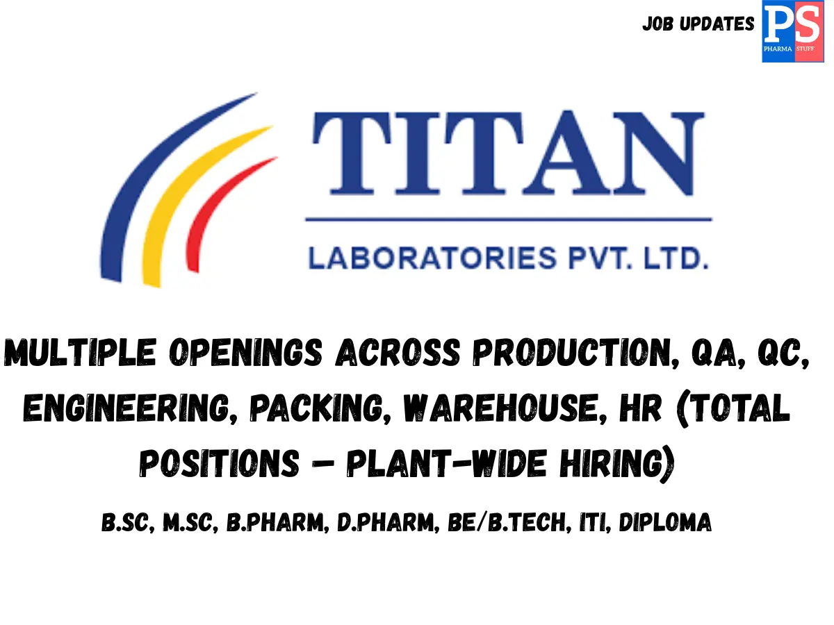 Titan Laboratories pvt ltd