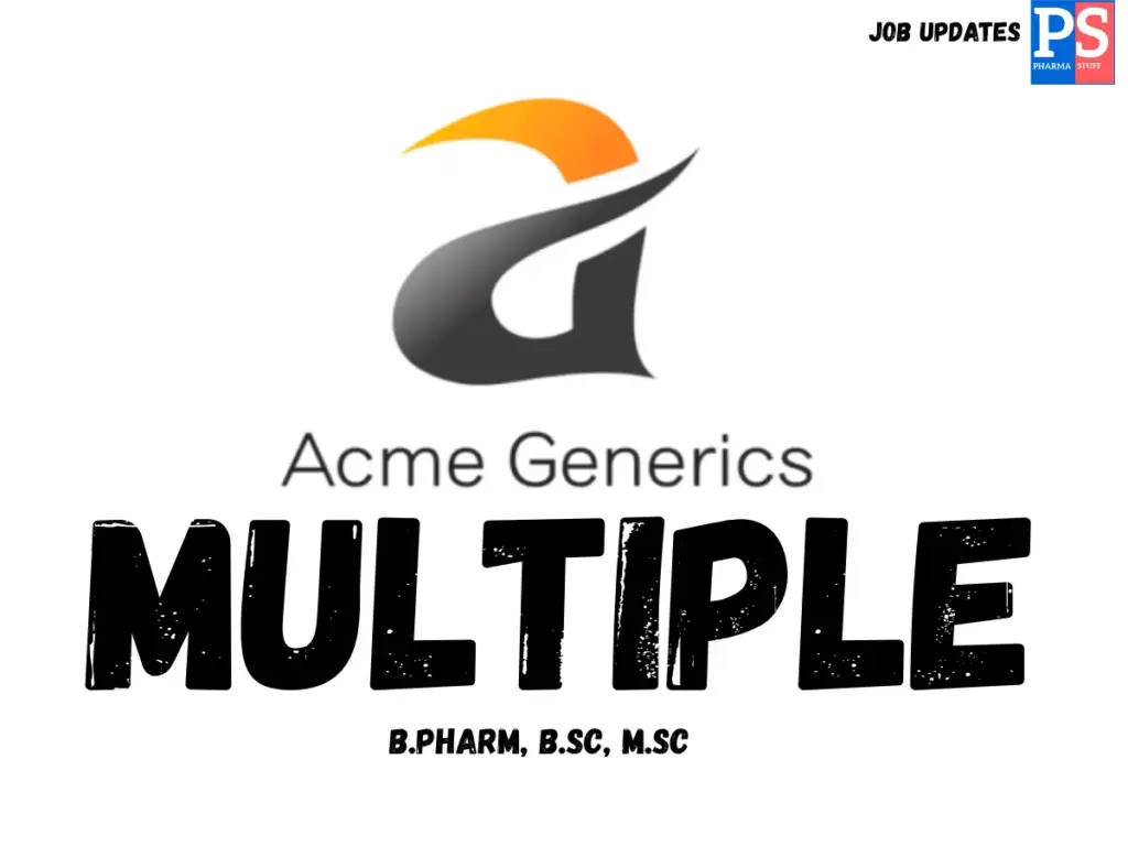 Acme Generics Hiring Quality Control