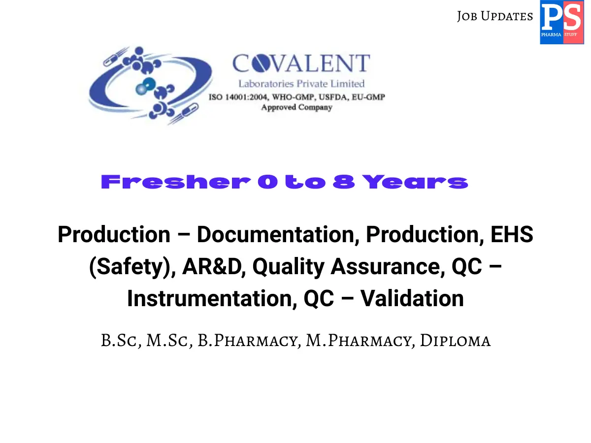 Covalent Laboratories Private Limited.