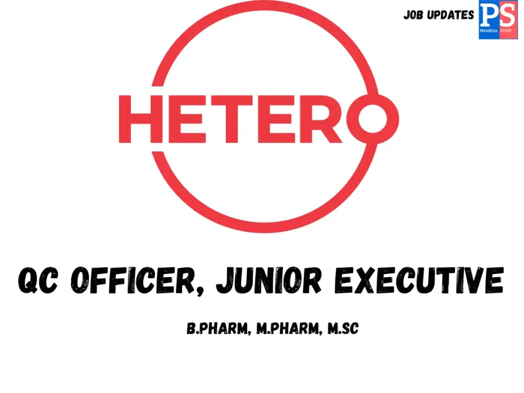Hetero Hiring QC Officer