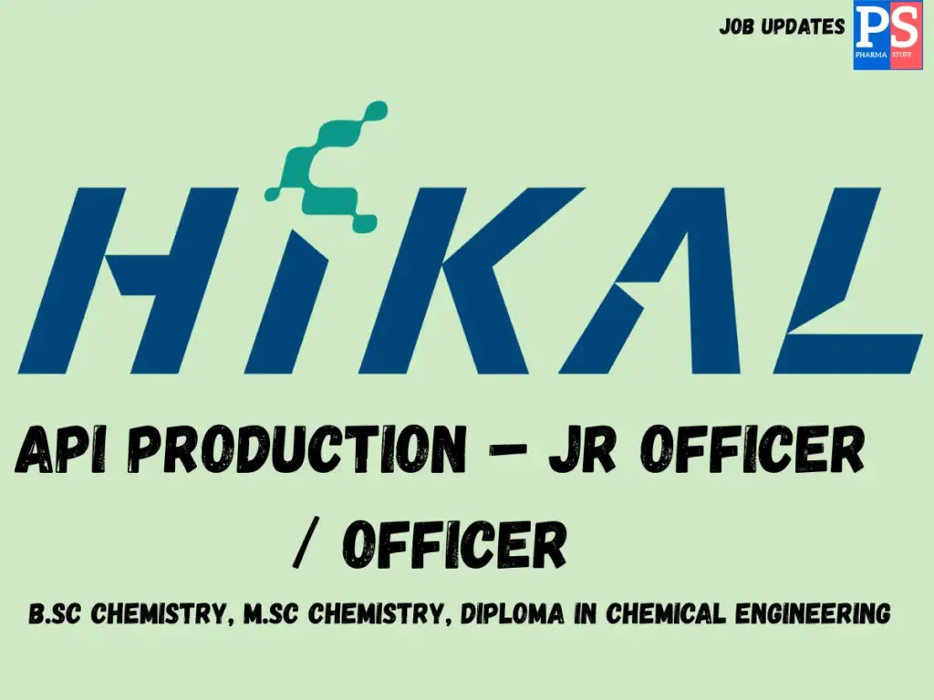 Hikal Walk-In Jr Officer & Officer