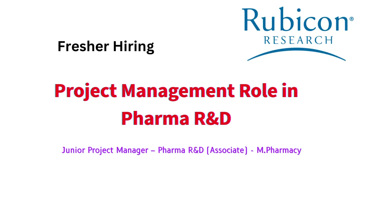 Rubicon research pvt ltd Job / News Updates