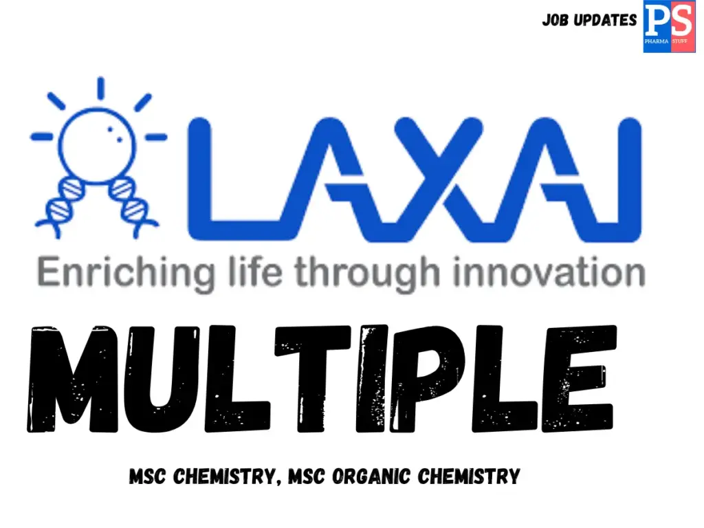 LAXAI Walk‑In MSc Chemistry