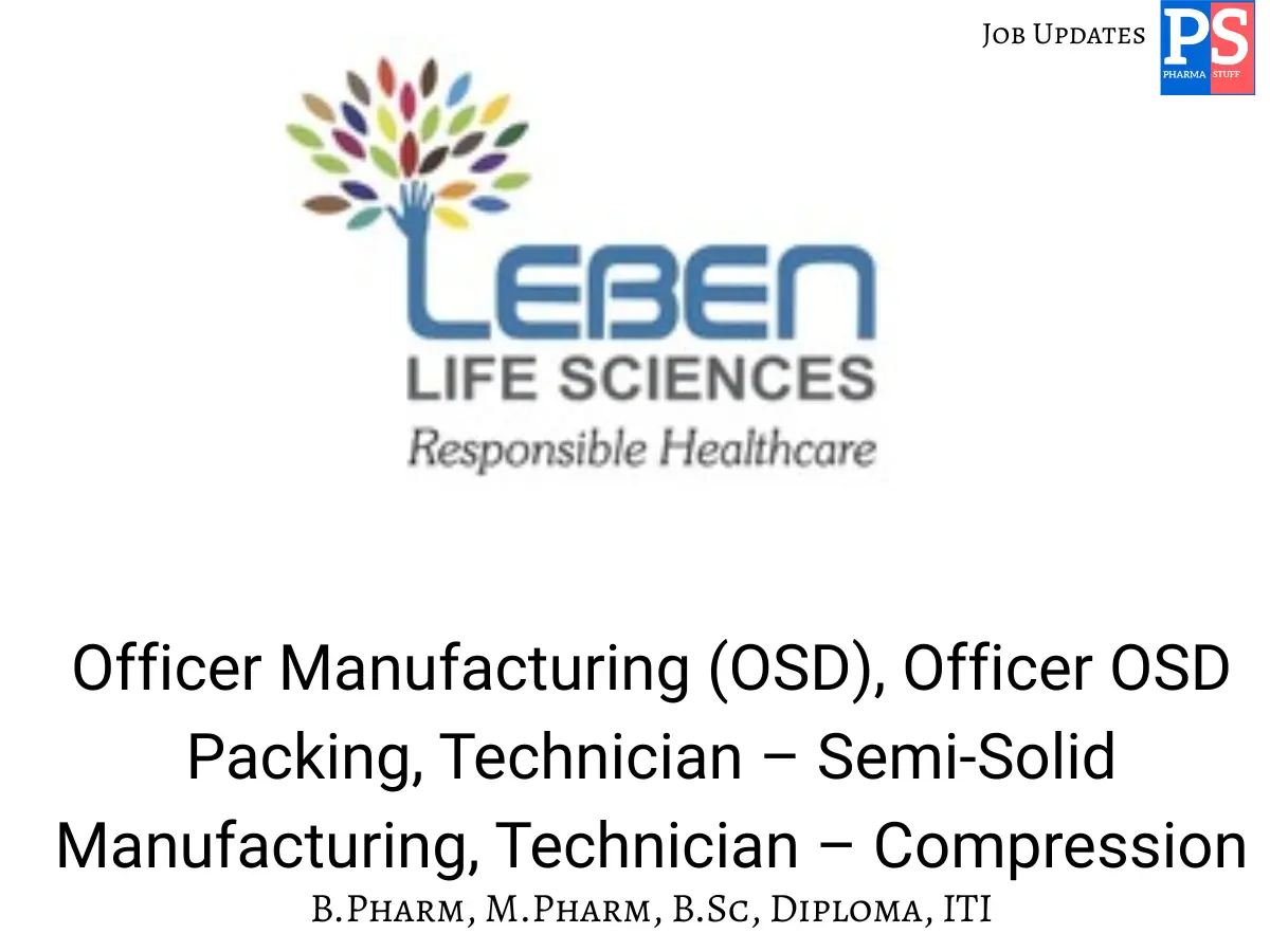 Leben Life Sciences pvt ltd