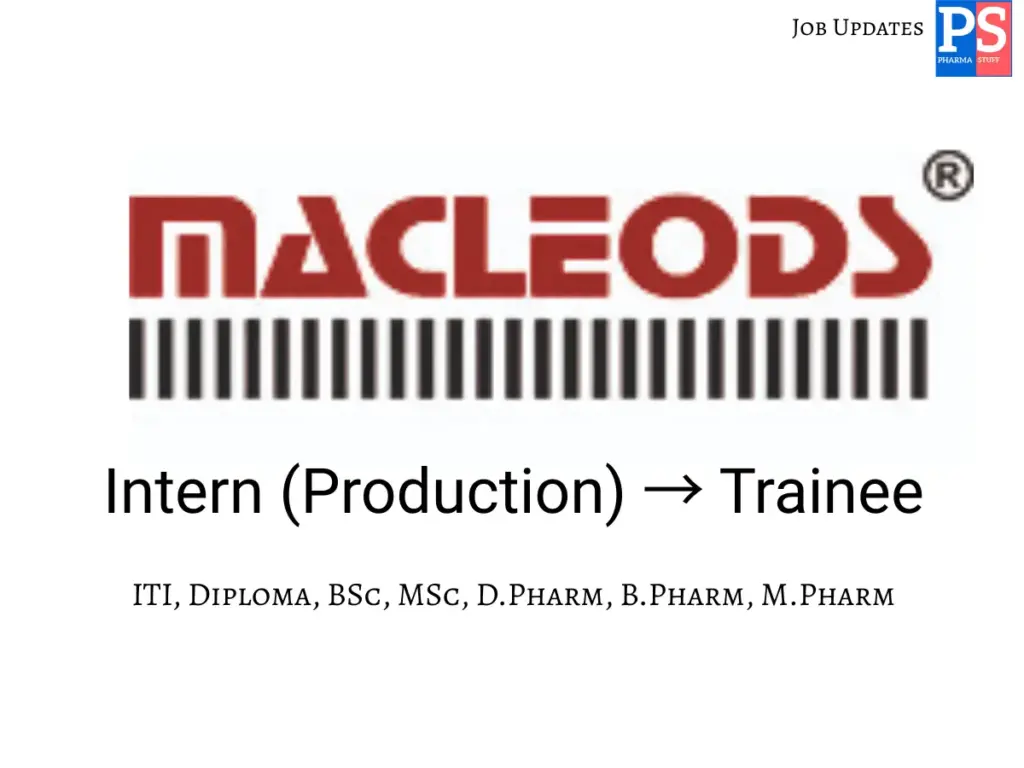 Macleods walk-in Internship to trainee