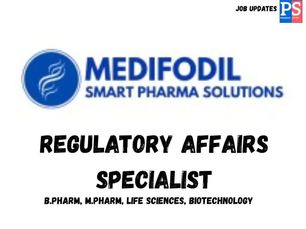 Medifodil Hiring Regulatory Affairs