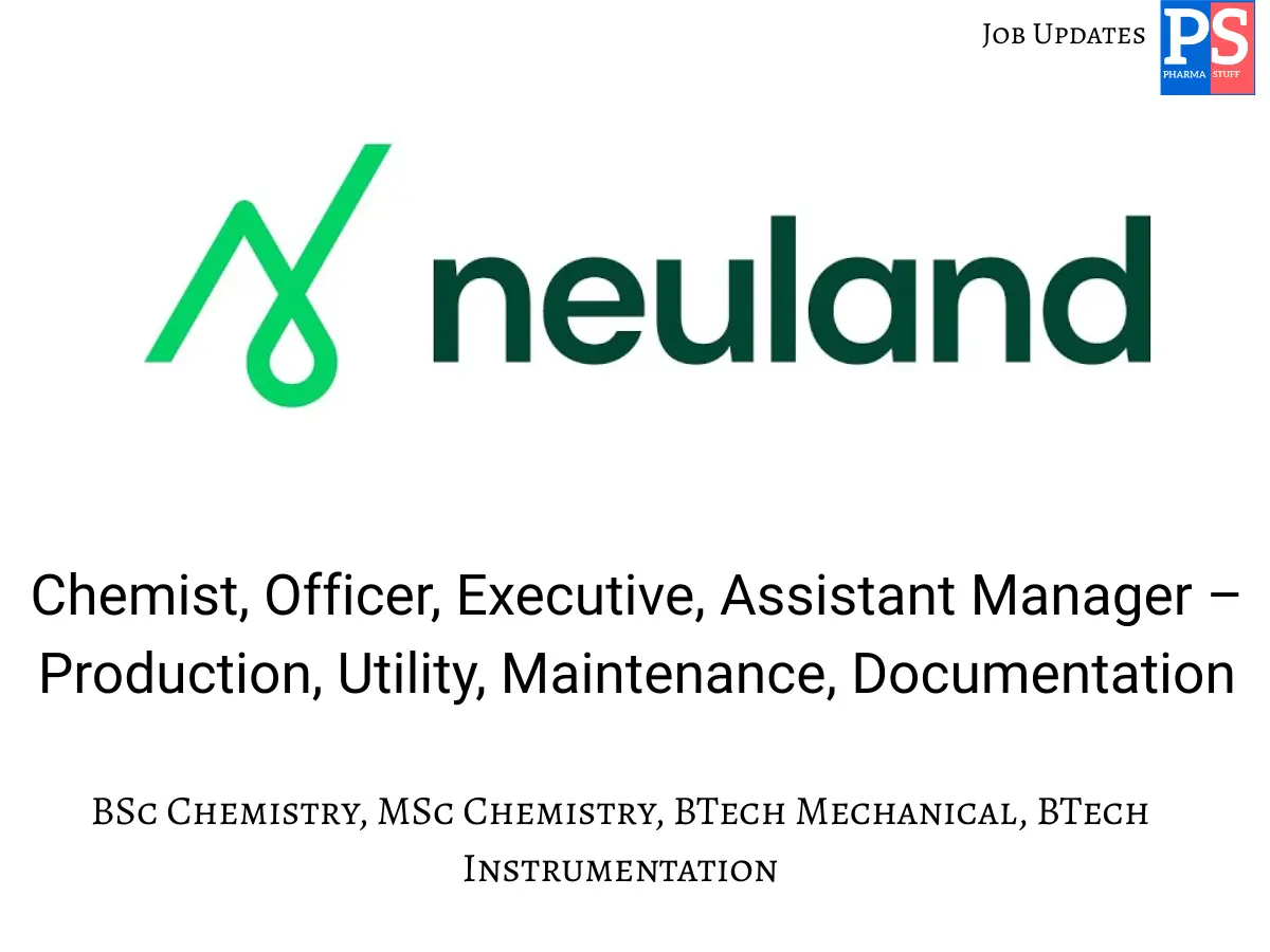 Neuland walk in Multiple officer to manager