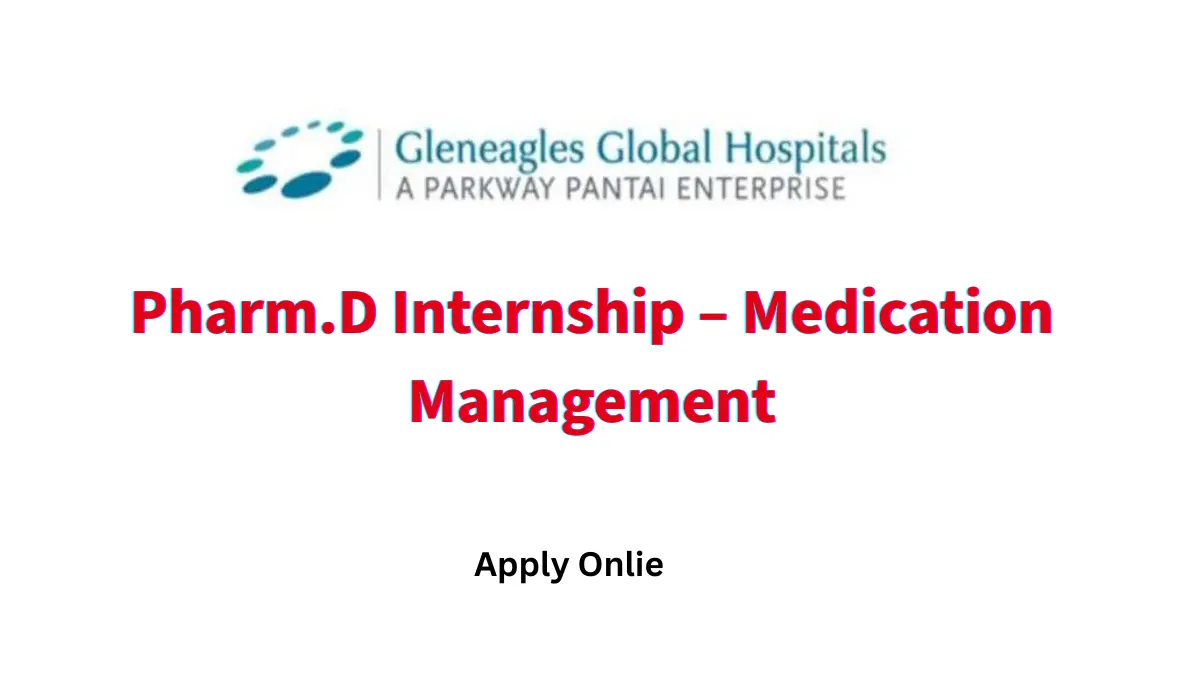 Pharm.D Internship – Medication Management