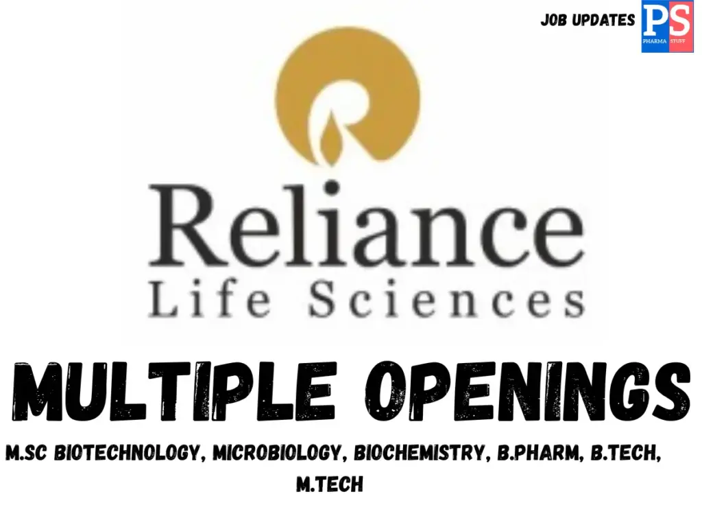 Reliance Life Walk-in biosimilars manufacturing