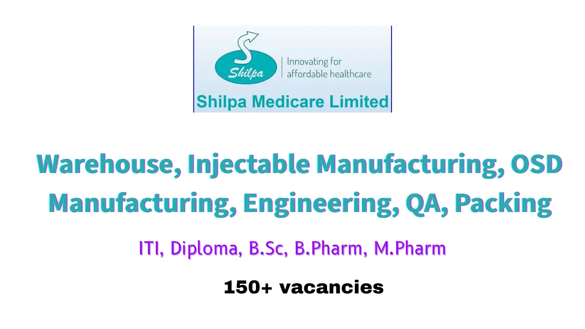 Shilpa Medicare Limited