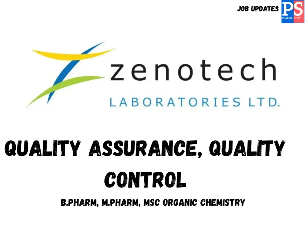 Zenotech Hiring QA Executive and QC Officer