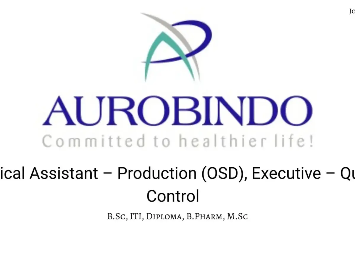 Aurobindo pharma Limited