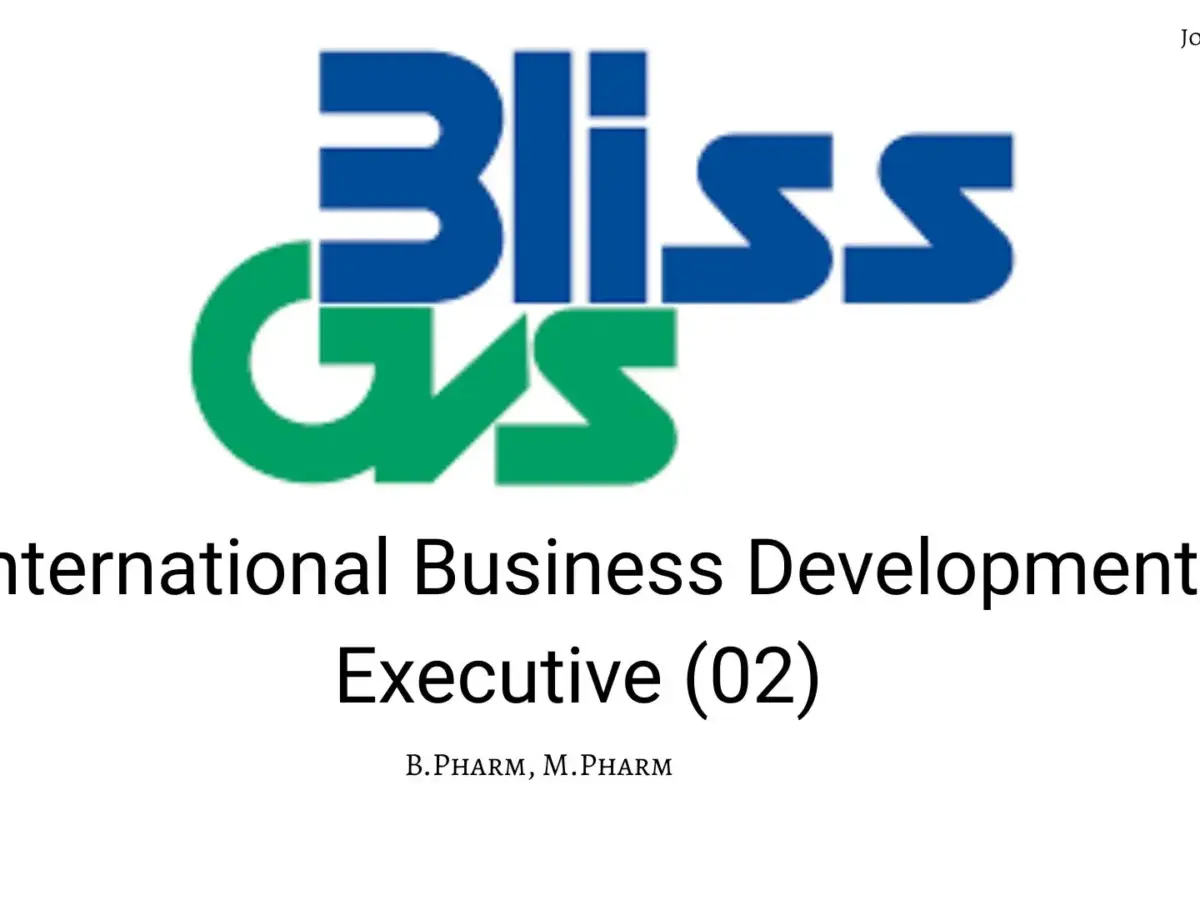 Bliss GVS Pharma Limited
