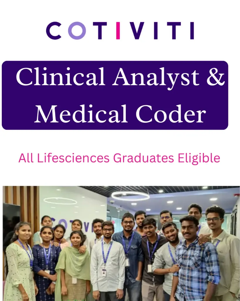 Cotiviti Walk-in Drive for Clinical Analyst & Medical Coder