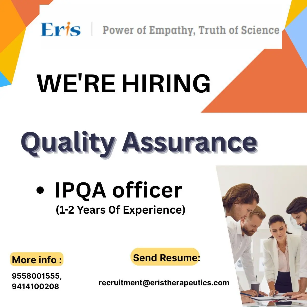 Eris Hiring Quality Assurance 3 Eris Hiring Quality Assurance