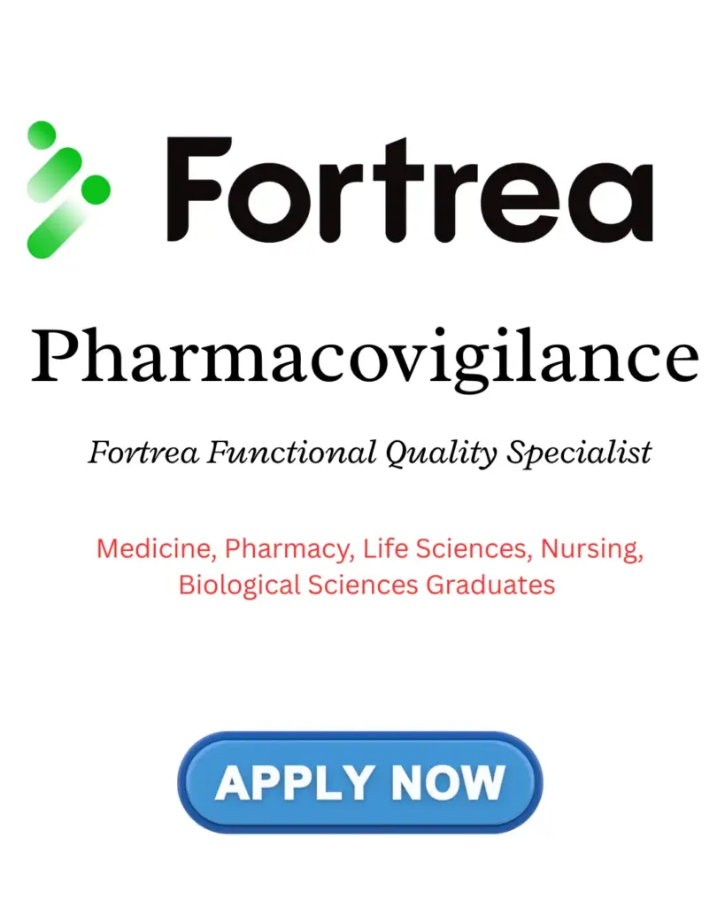 Fortrea Functional Quality Specialist Pharmacovigilance