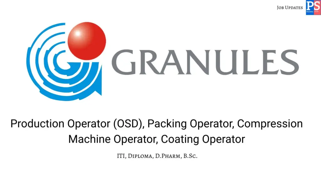 Granules Walk-in Production & Packing