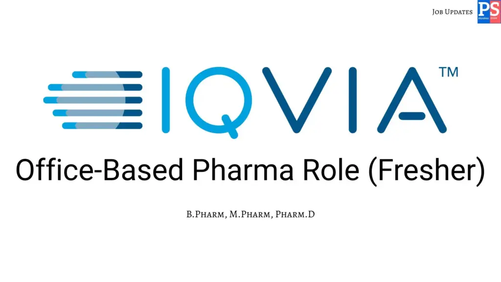 IQVIA Hiring Office-Based Pharma
