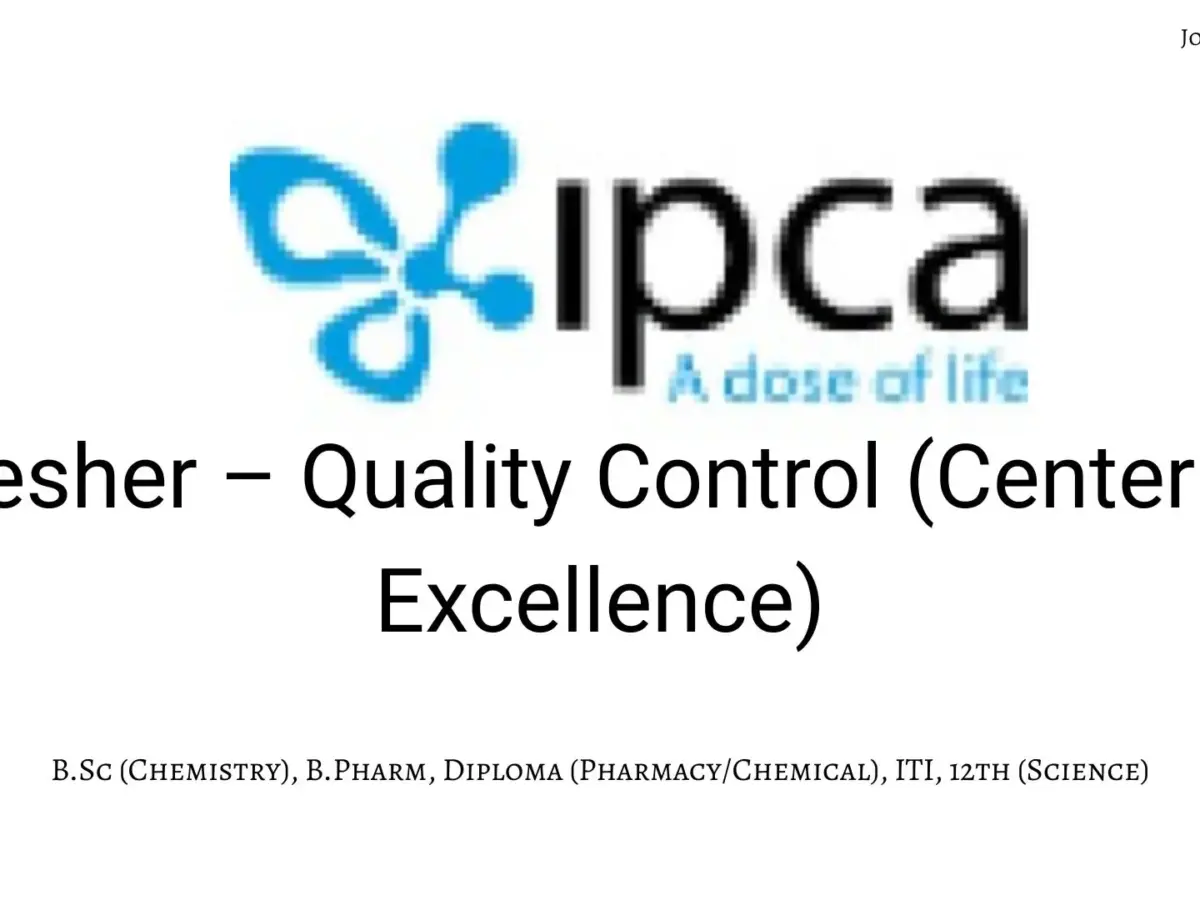 IPCA Laboratories limited