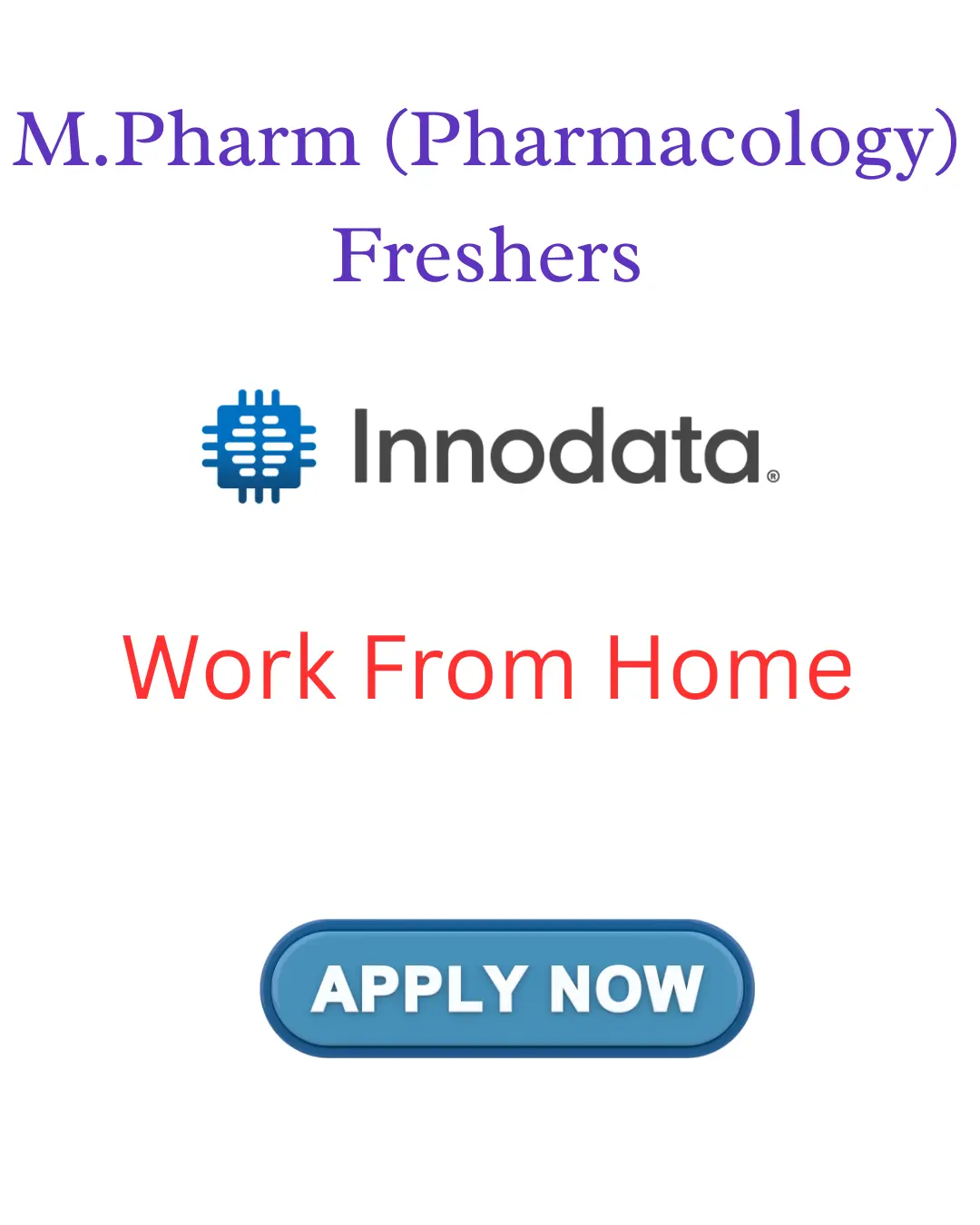 M.Pharm Pharmacology Freshers Job at Innodata – Work From Home