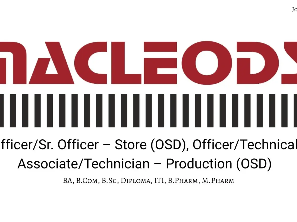 Macleods pharmaceuticals limited