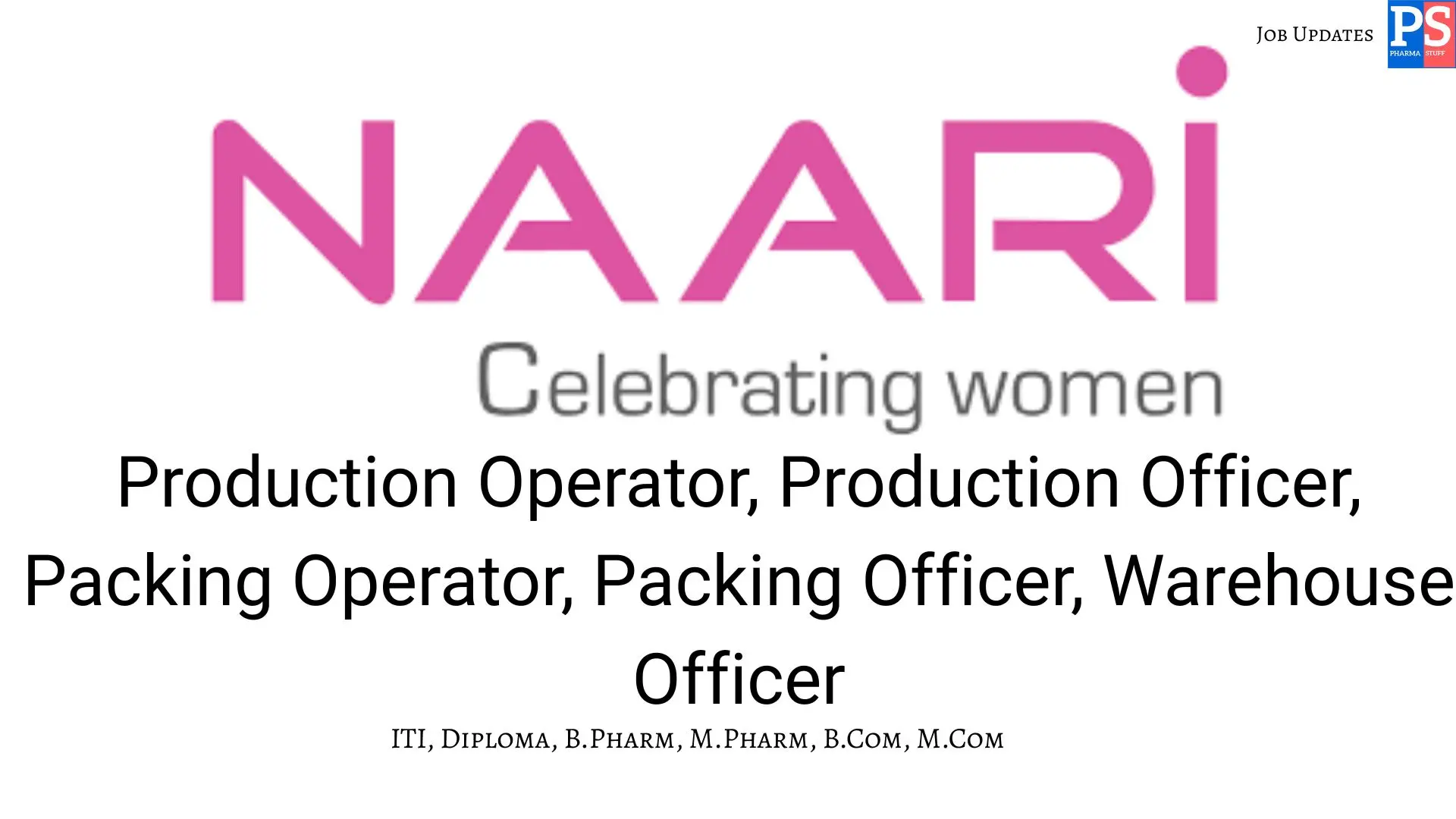 Naari walk‑in Production Packing Warehouse